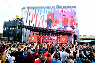 F1, Vettel battezza la SF90: si chiama “Lina”