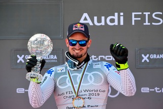 Sci, Dominik Paris re del SuperG. L'azzurro vince la Coppa di cristallo