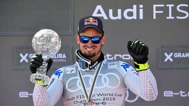 Sci, Dominik Paris re del SuperG. L'azzurro vince la Coppa di cristallo