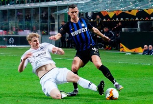 Europa League Inter-Eintracht 0-1, il tabellino