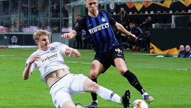 Europa League Inter-Eintracht 0-1, il tabellino