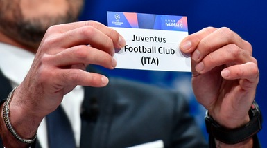 Sorteggi quarti Champions League: la Juve pesca l'Ajax