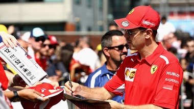 F1 Ferrari, Vettel: «Qualifiche difficili, ma la gara è domani»