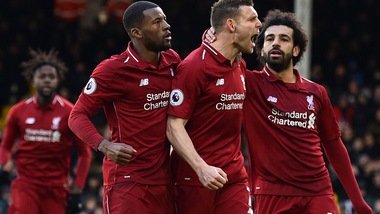 Premier League: il Liverpool conquista la vetta, Chelsea ko con l'Everton