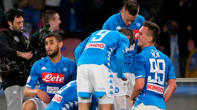 Napoli-Udinese 4-2: Ancelotti sale a -15 dalla Juve