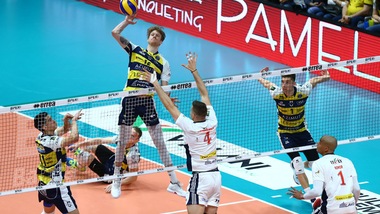 Volley: Superlega, Gara 2 dei Quarti per Milano, Padova, Verona e Monza da dentro o fuori