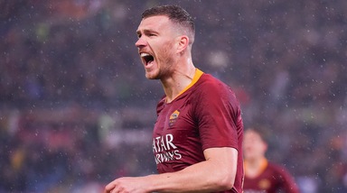 Roma-Udinese 1-0: decisivo il gol di Dzeko