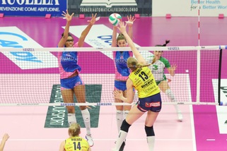 Volley: A1 Femminile, Conegliano travolge Monza in Gara 1 di Semifinale