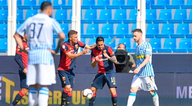 Serie A, solo pareggi: Lapadula ferma la Spal, Meggiorini riprende il Parma