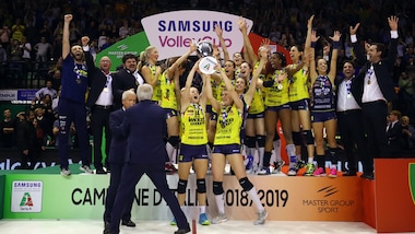 Volley: A1 Femminile, Conegliano fa festa, lo scudetto è suo !
