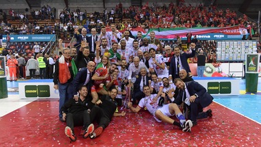 Volley: Superlega, Civitanova è grande, batte Perugia in rimonta ed è Campione d'Italia