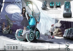 Mobility-R3, l'auto del 2035