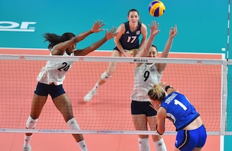 L'Italia femminile cede agli Usa al tie break