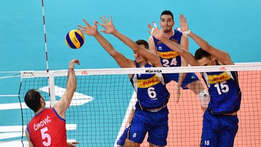 L' Allianz Cloud porta bene: l'Italia travolge la Serbia