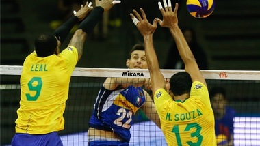 L'Italia chiude all'ottavo posto la VNL, gli azzurri si arrendono al Brasile