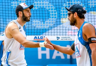 A Espinho quattro coppie azzurre