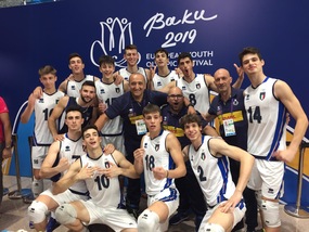 Eyof: l'Italia maschile vince l'oro