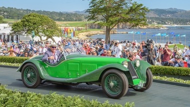 Maserati V4 Zagato Spider a Pebble Beach: è premio speciale