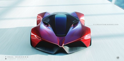 Hypercar Alfa Romeo: l'hanno immaginata così