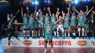 Supercoppa Italiana, all' Eurosole festeggia Perugia