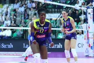 Conegliano senza problemi nel posticipo con Bergamo