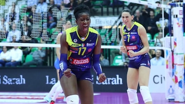 Conegliano senza problemi nel posticipo con Bergamo