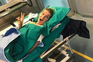 Edina Begic operata al ginocchio