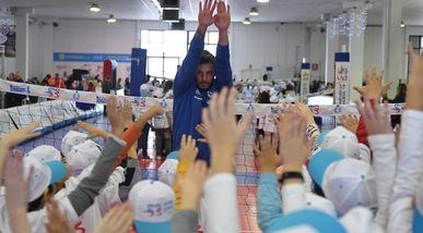 2100 bambini a Tito per Gioca Volley S3 in Sicurezza