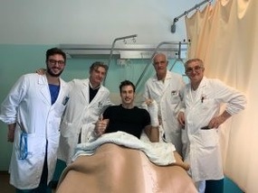 Fabio Ricci operato alla mano sinistra