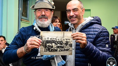 A.S. Giana Erminio festeggia i primi 110 anni con Franescco Ghirelli