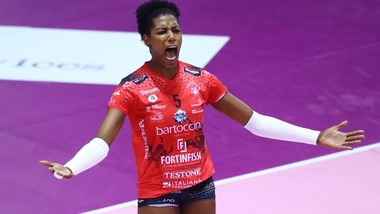 Prima vittoria in A1 per Perugia, travolta Brescia