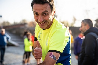 Sole e sorrisi, che festa l'allenamento Run Rome The Marathon Get Ready