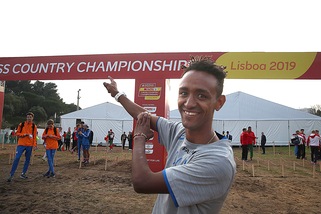 Yeman Crippa terzo a Lisbona nel cross