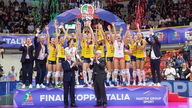 Trento vince la Coppa Italia di A2 Femminile