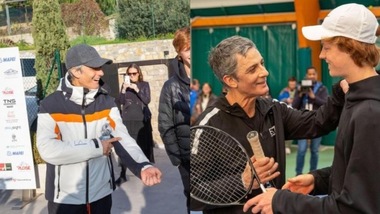 Da Sanremo al tennis: Fiorello sfida Sinner