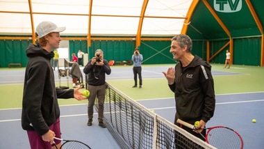 Fiorello contro Sinner: che show a Bordighera!