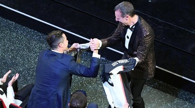 Ronaldo spinge il Festival di Sanremo: ascolti da record