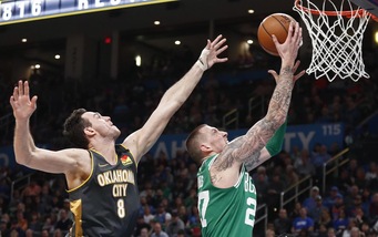 Super Gallinari non basta ad Oklahoma: vince Boston 112-111