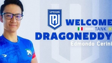 DragonEddy, italiano di "OW", firma per l'Academy degli Uprising!