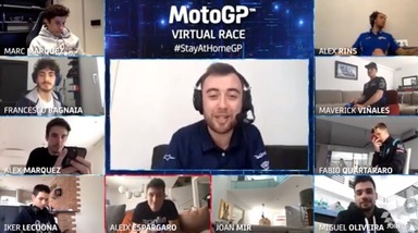MotoGp, Alex Marquez vince la Virtual Race del Mugello