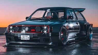 Golf Mk2 K.S GTI, il tuning virtuale che diventa reale