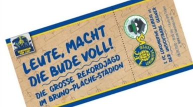 Lokomotive Lipsia, che trovata contro il fallimento: 100mila biglietti per una gara invisibile