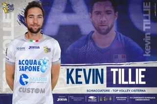 La Top Volley porta in Italia Kévin Tillie