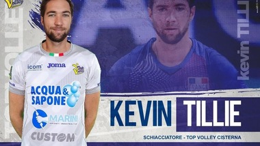 La Top Volley porta in Italia Kévin Tillie