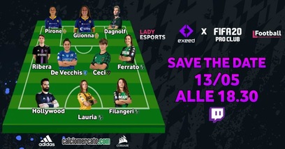 FIFA e Serie A femminile nel primo evento competitivo Lady Esports