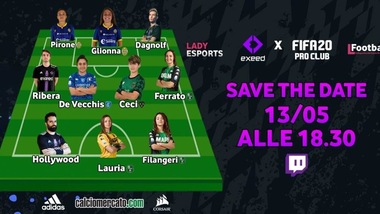 FIFA e Serie A femminile nel primo evento competitivo Lady Esports