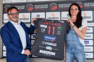 Perugia: presentazione sui social per Ortolani