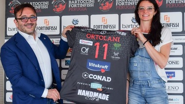 Perugia: presentazione sui social per Ortolani