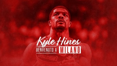 Olimpia Milano, Hines è ufficiale: "Ecco la mia nuova casa"