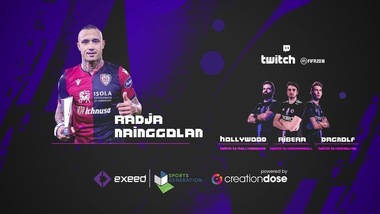 Nainggolan e i pro player di Exeed si sfidano su FIFA